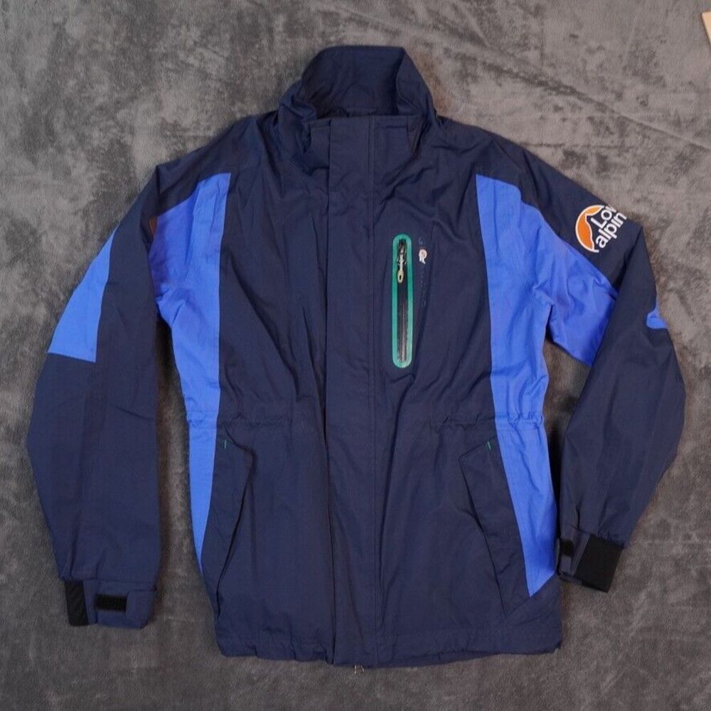Lowe‎ Alpine Giordano Jacket Womens Medium Blue Colorblock Fusion Collection